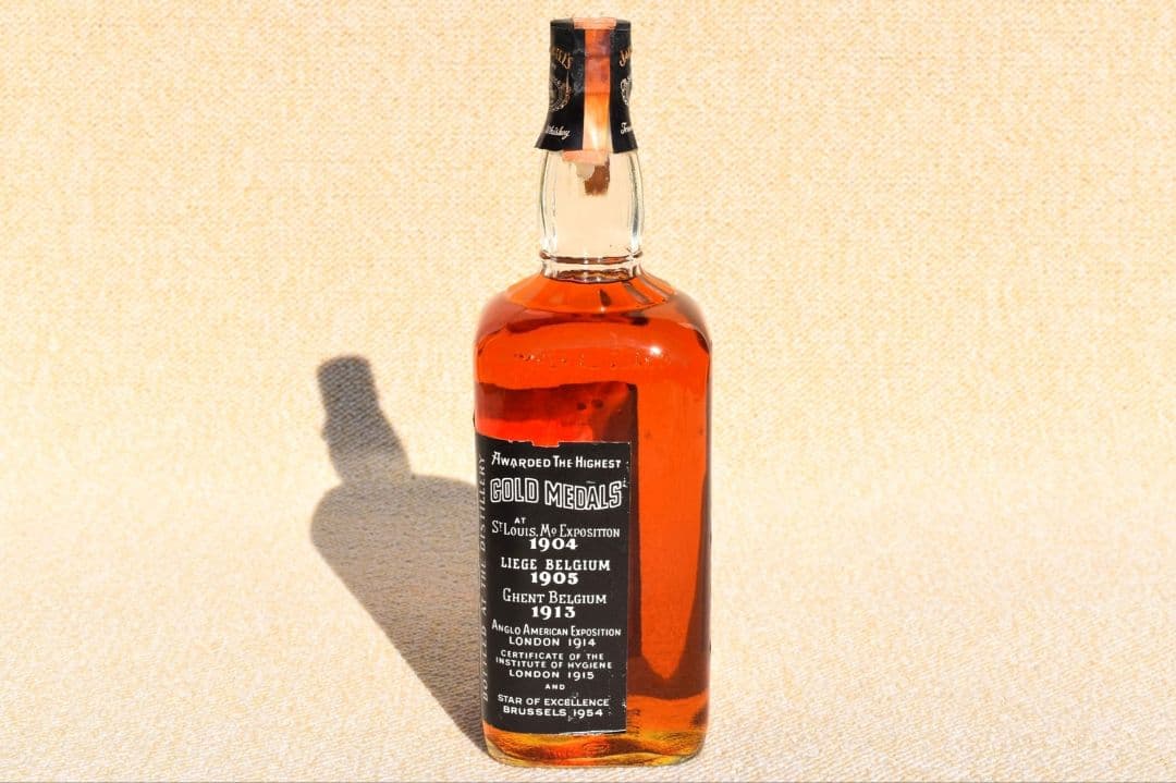 希少！□ ジャックダニエル 旧ボトル IMPERIAL QUART 赤紙封印