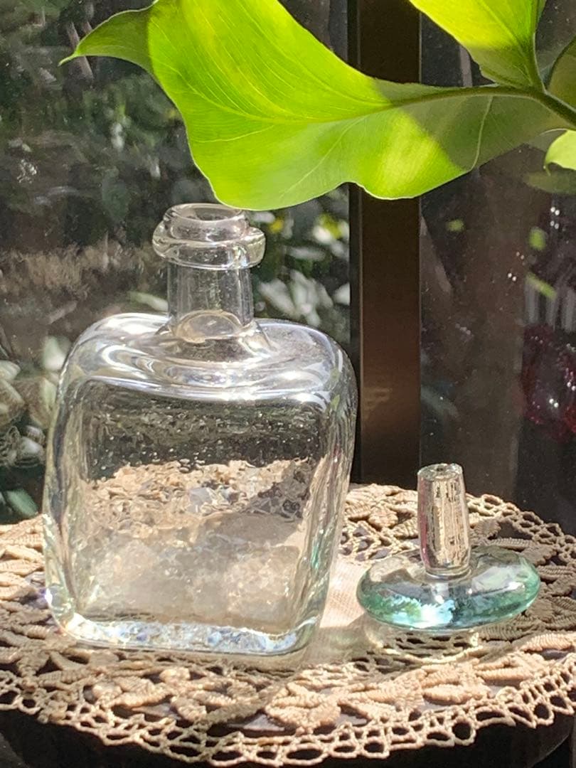 倉敷ガラス 小谷真三作 栓付き瓶 初期作品 横山秀樹 - メルカリ