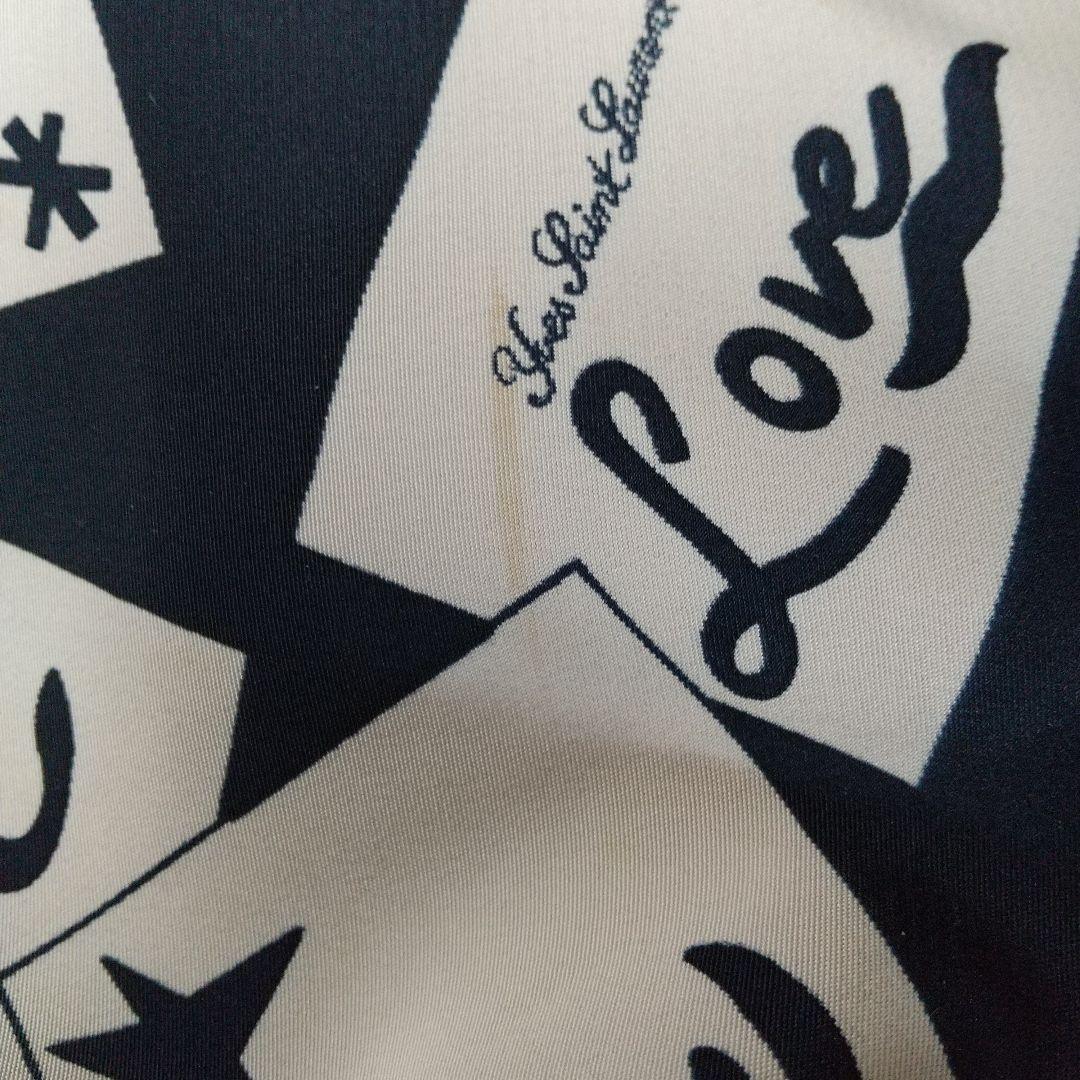Yves Saint Laurent LOVEポーチ フランス製 - メルカリ