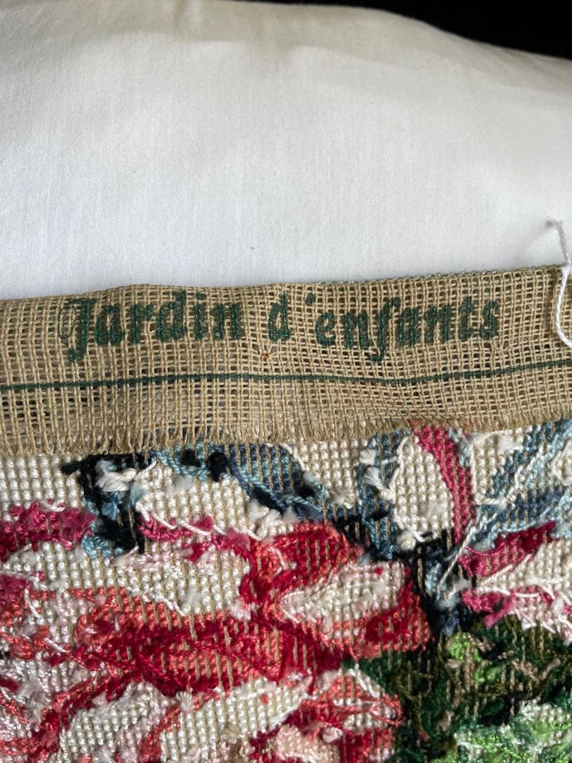 アメリ様専用アンティーク サンプラー アルファベット 刺繍 プチポアン