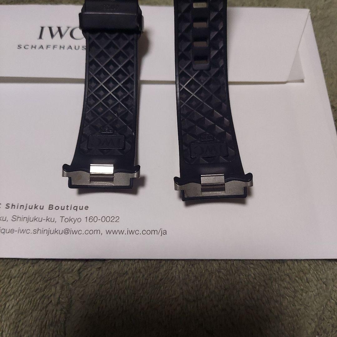 IWCアクアタイマー純正ラバーベルト - メルカリ