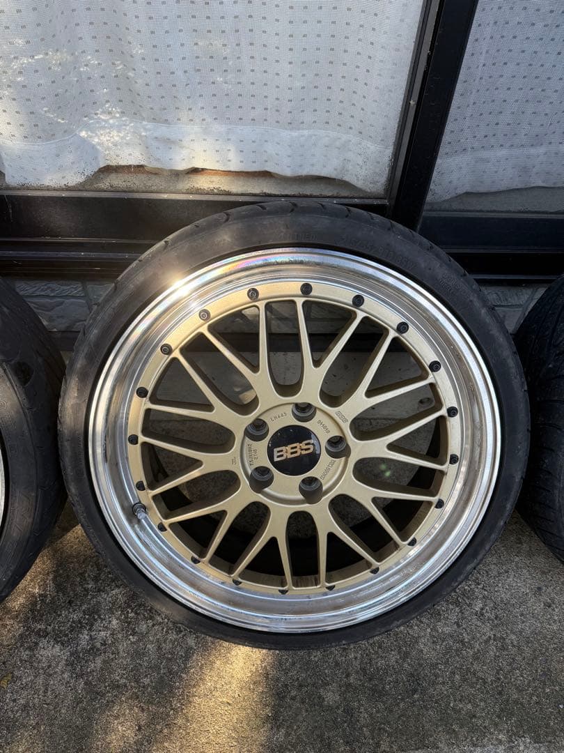 BBS LM 19インチ　7.5J pcd114.3 タイヤ215/35/19