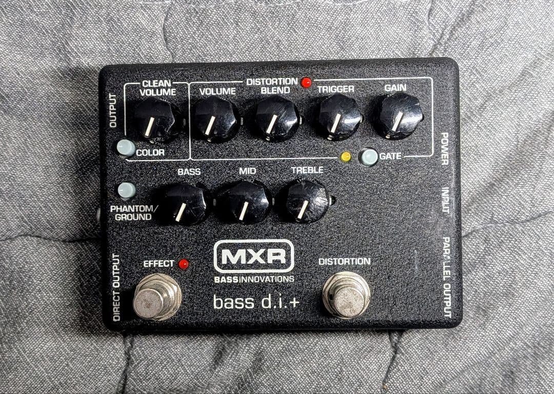 MXR bass d.i. + ベースプリアンプ アダプター付 - メルカリ