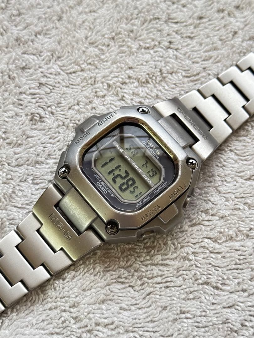 NYテイスト】カシオMRG-110TBNブルーノートコラボチタン