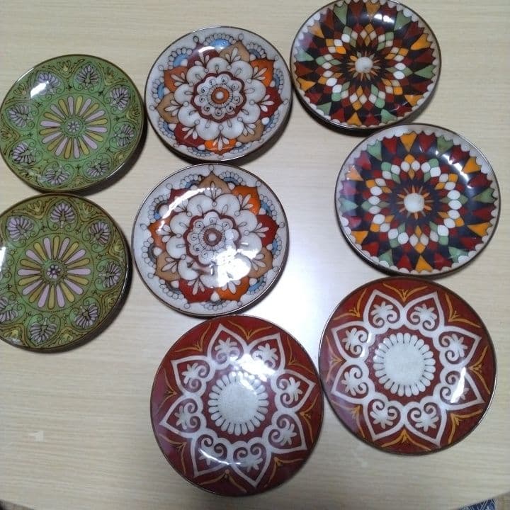 ミトラデザートプレート8枚 陶友長江商店 ミトラ デザートプレート 4枚セット 陽だまり、午後