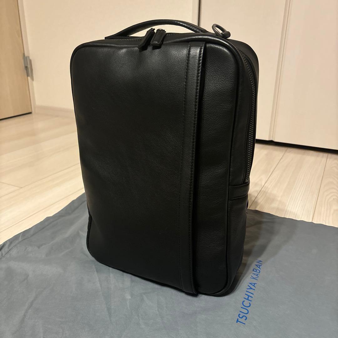 土屋鞄 プロータ スマートバックパック (防水) 黒 ブラック 美品