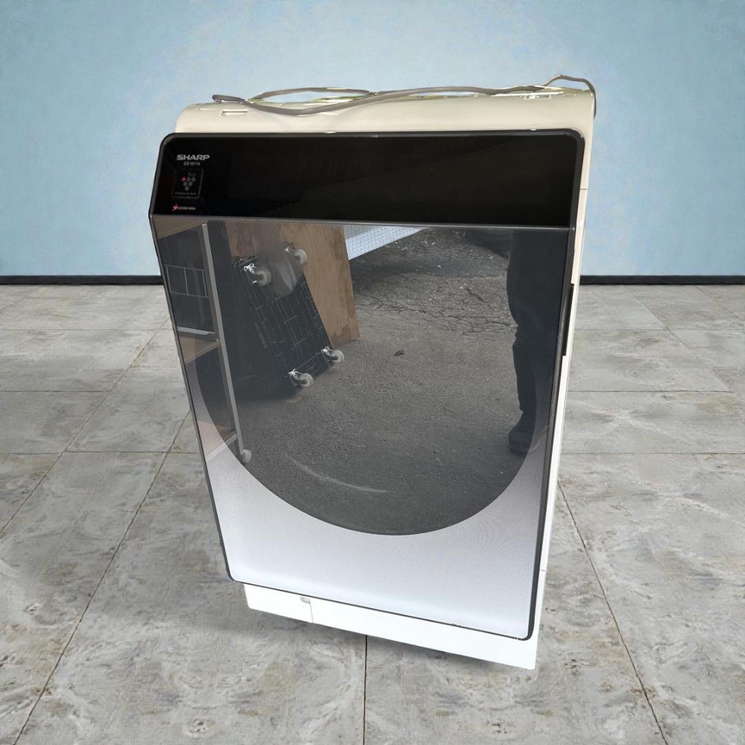 SHARP ドラム式洗濯乾燥機 ES-W114-SL 11kg 2022年製 ES-W114｜洗濯機：シャープ