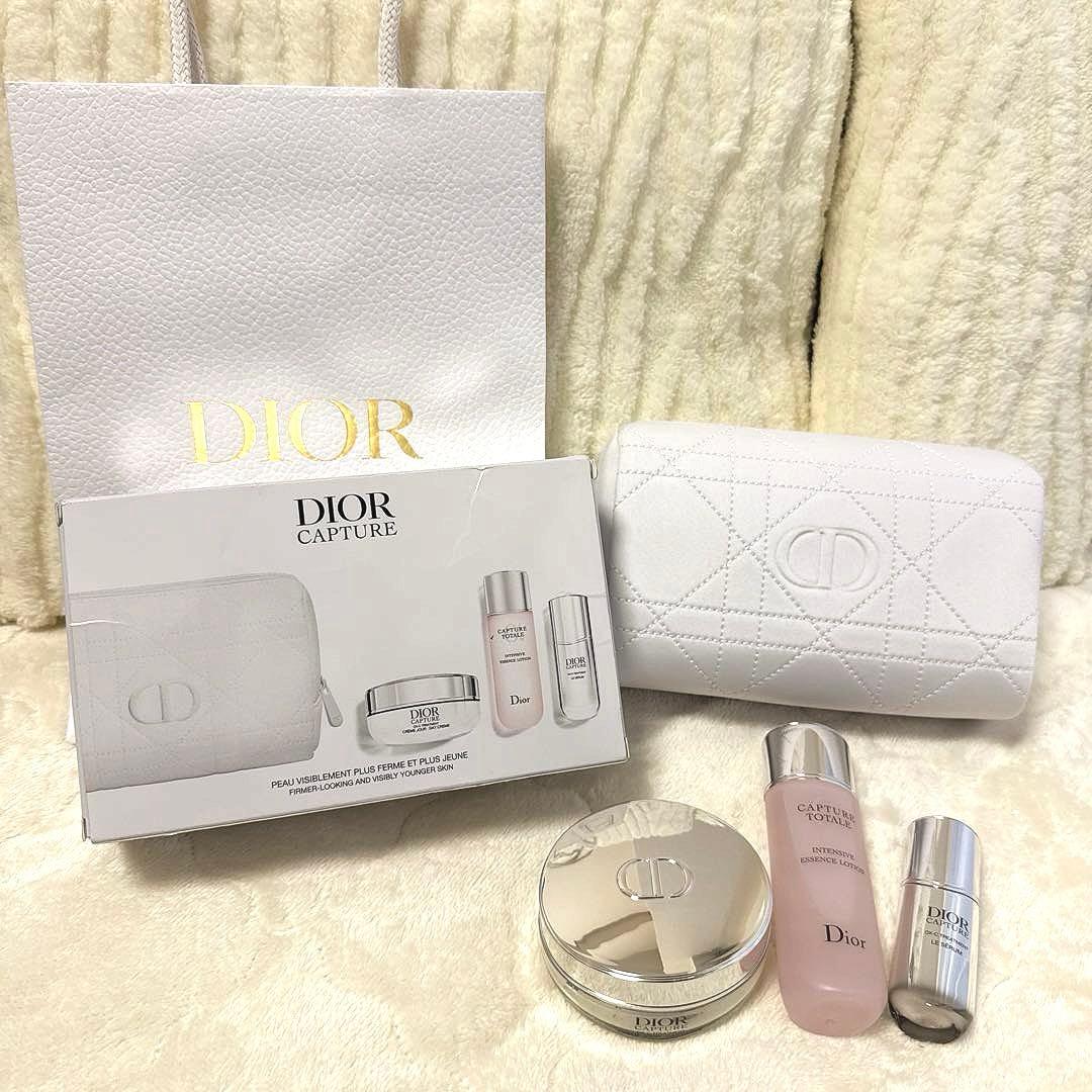 【新品未使用】˚✧₊ DIOR CAPTURE⁺˳✧༚ポーチ付きスキンケアセット 楽天市場】クリスチャンディオール カプチュールトータル