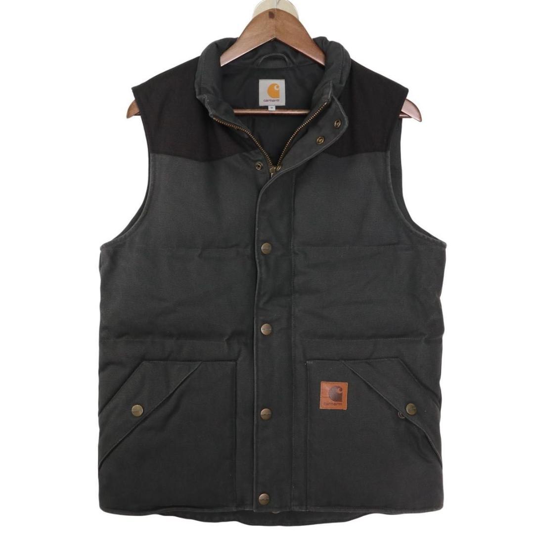 Carhartt WIP カーハート　ダグラスベスト 中綿 ブラック M メンズ Carhartt（カーハート） 中綿ベスト Relaxed Fit Firm Duck Insulated