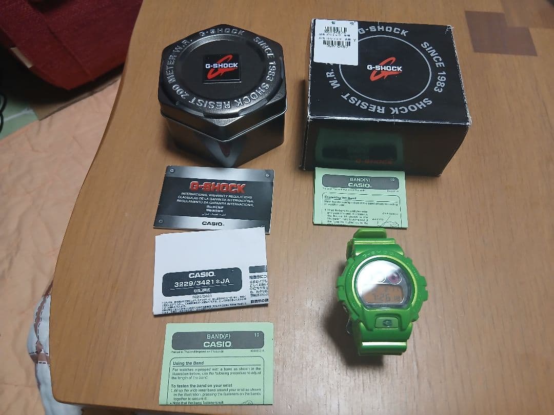【激レア】CASIO G-SHOCK DW-6900NB-3 メタリックカラー レア】G-SHOCK DW-6900NB-3 メタリックカラー グリーン - メルカリ