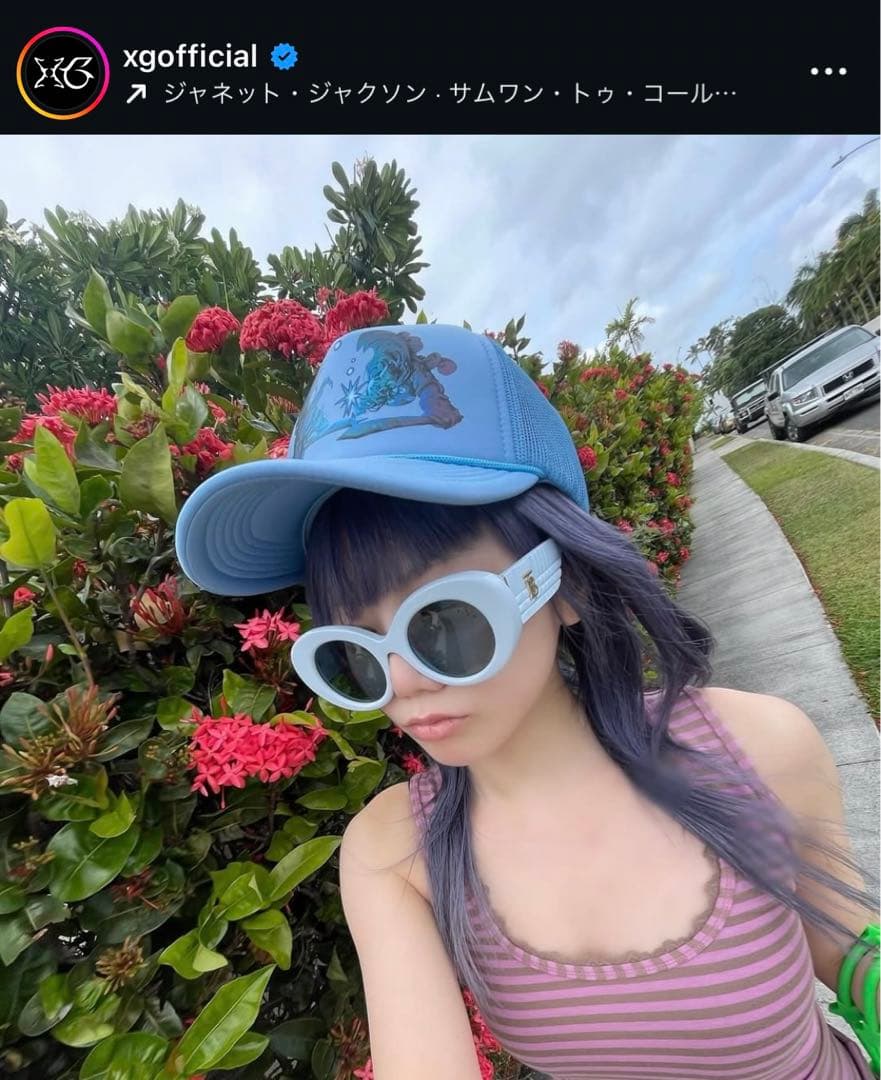 新品】 XG ヒナタ着用 キャップ - メルカリ