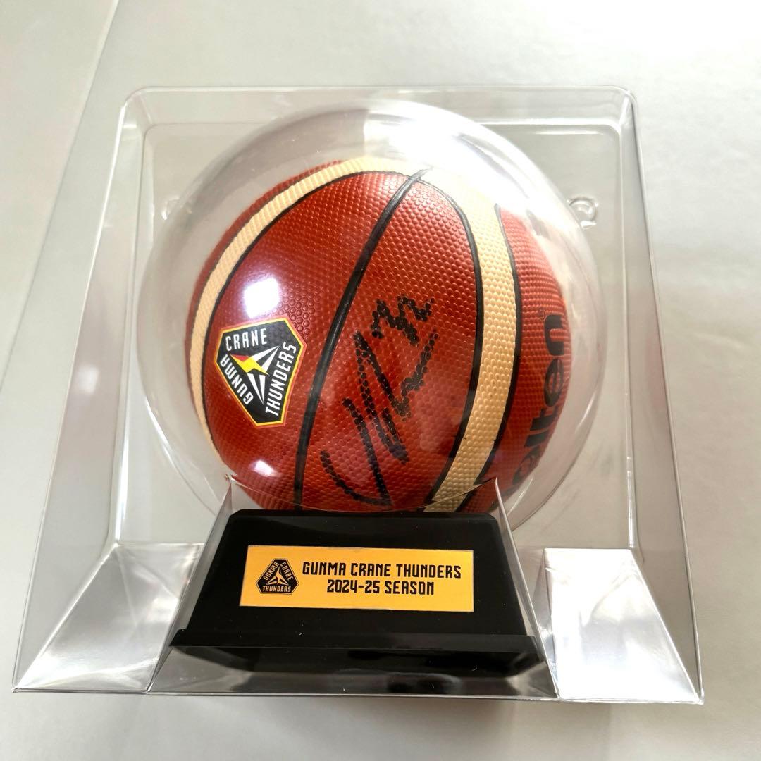 選手直筆サイン入りボール #クレインサンダーズ #32 #ヨハネスティー