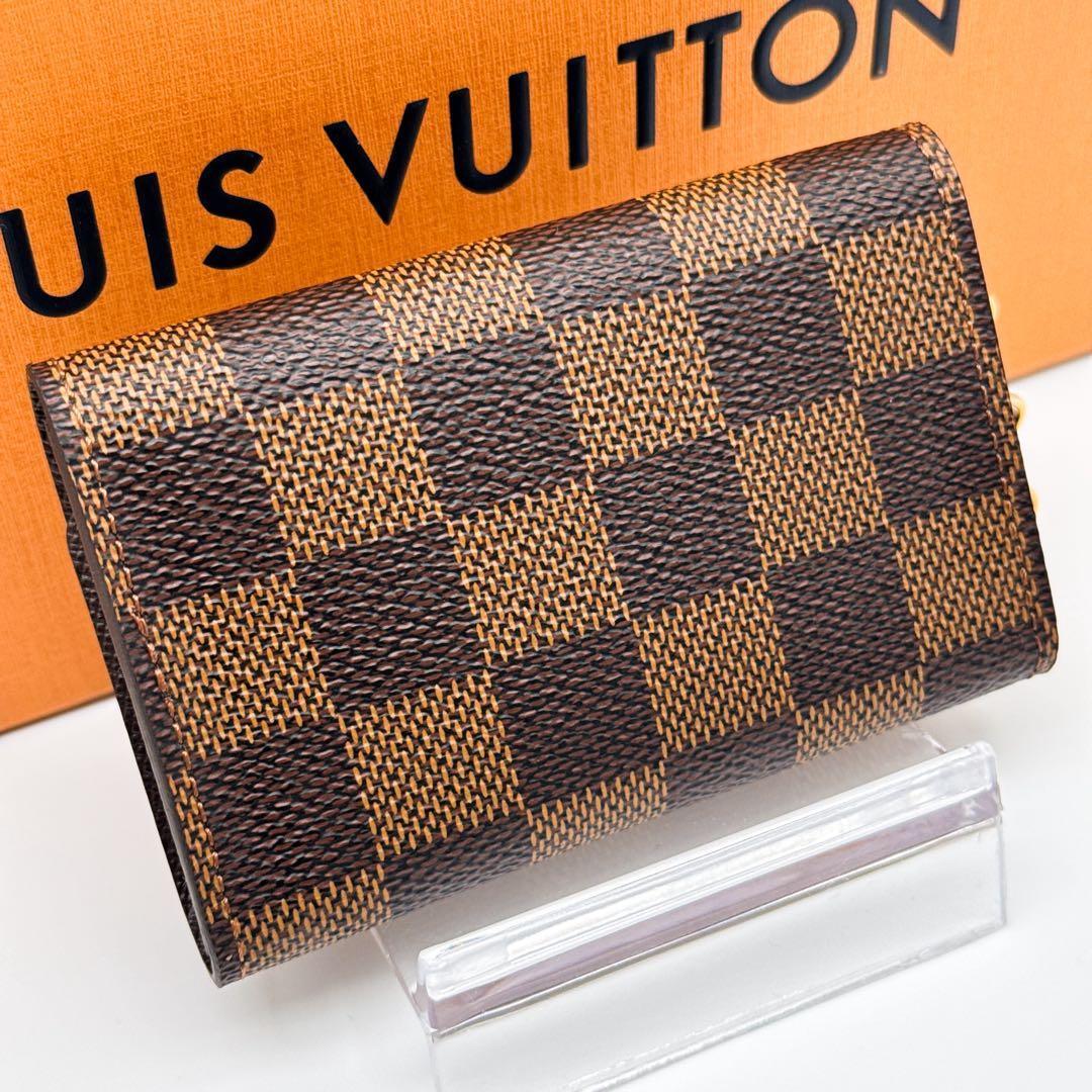 ルイヴィトン ダミエ キーケース キーホルダー ミュルティクレ6