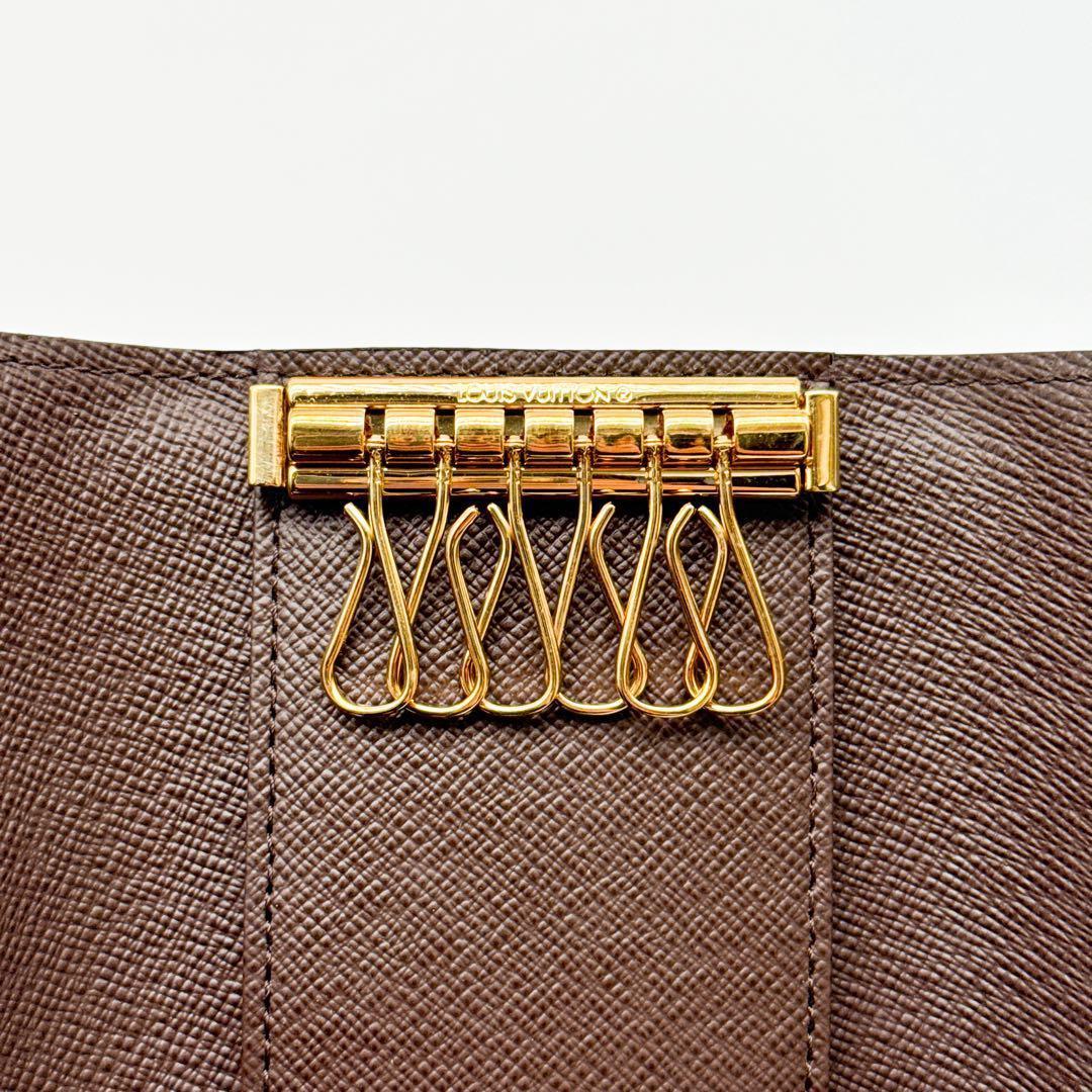 ルイヴィトン ダミエ キーケース キーホルダー ミュルティクレ6