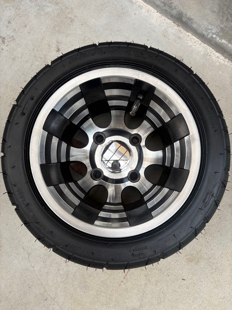 しいたさん専用 ジャイロ用ブラックアルミホイール引っ張りタ - メルカリ