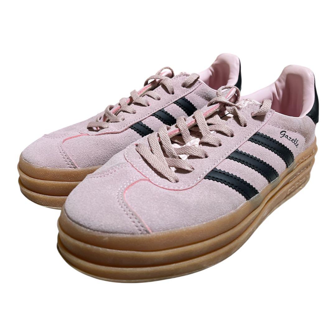 adidas アディダス Gazelle ガゼル 厚底スニーカー 23.5cm