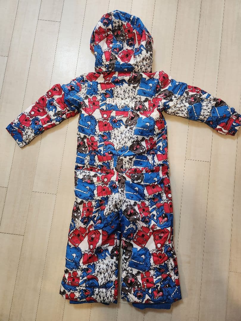 Rさま専用 BURTON キッズ モンスター柄スキーウェア つなぎ 4Tサイズ