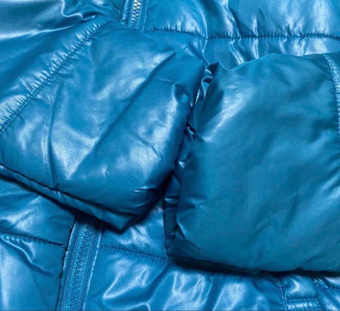 00s archive 短丈 down puffer jacket y2k 水色 - メルカリ