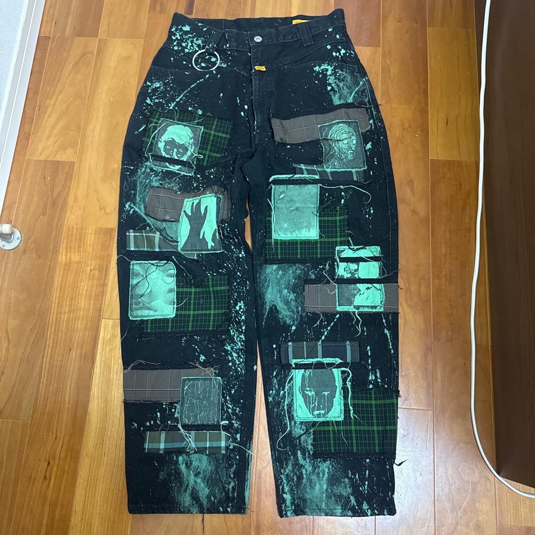 じ*こ様 KIDILL EDWIN パンツ KIDILL×EDWIN ワイドデニムパンツの通販 by OkHir's shop｜ラクマ