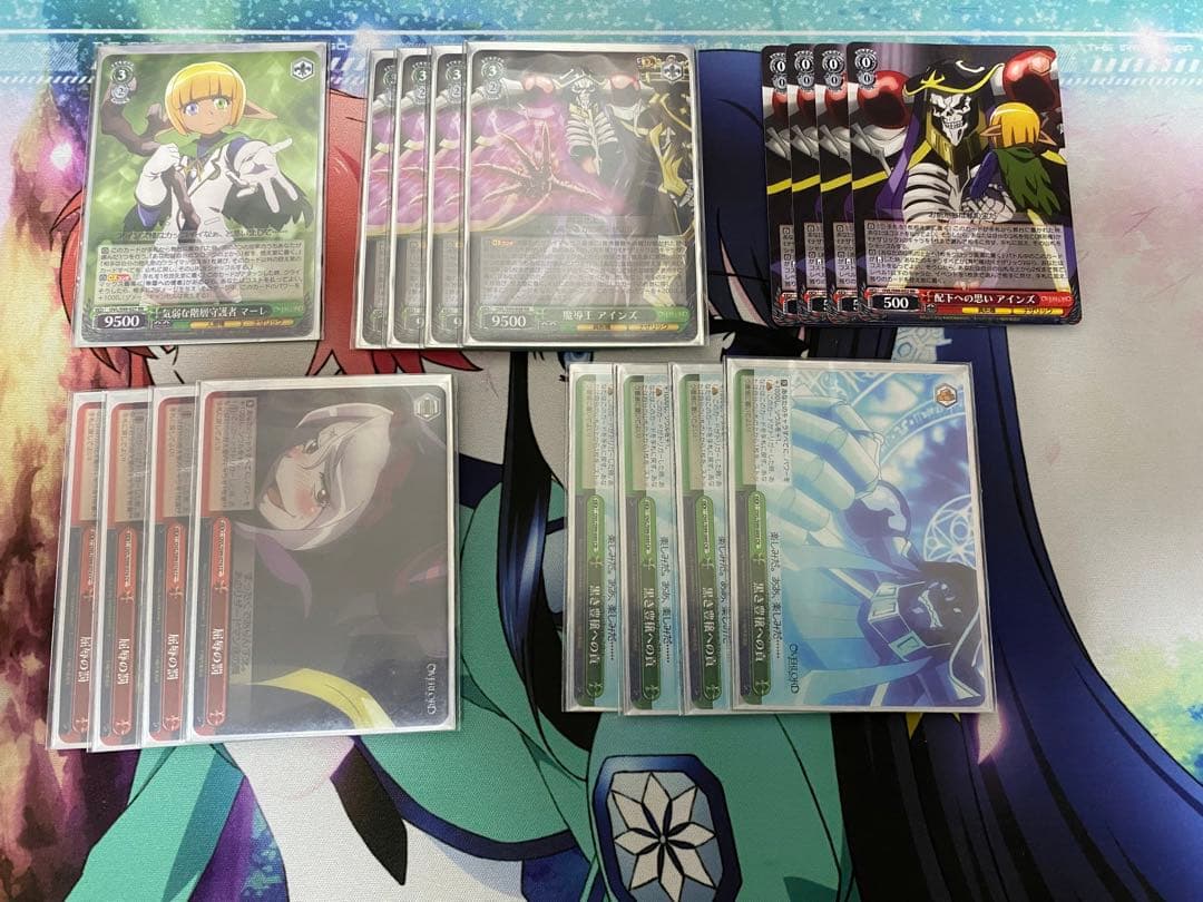 ヴァイスシュヴァルツ オーバーロード デッキパーツセット オバロ