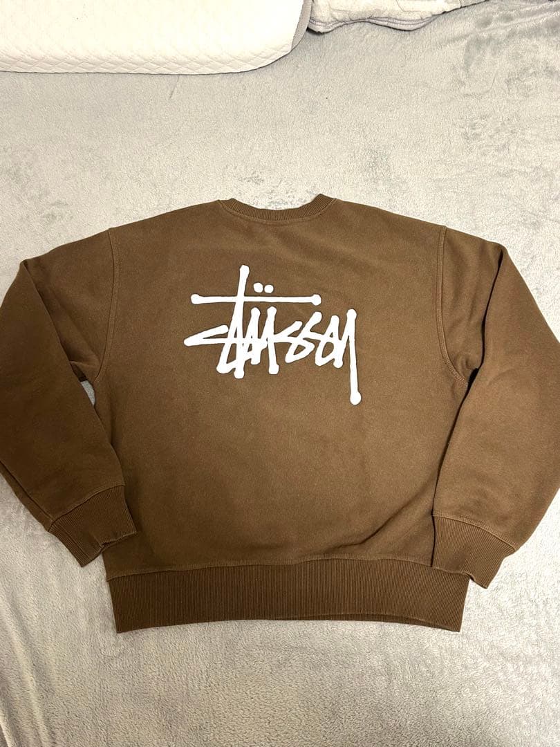 BASIC STÜSSY CREW ステューシー裏起毛トレーナー STUSSY（ステューシー） BASIC STUSSY CREW 裏起毛 フード フーディ