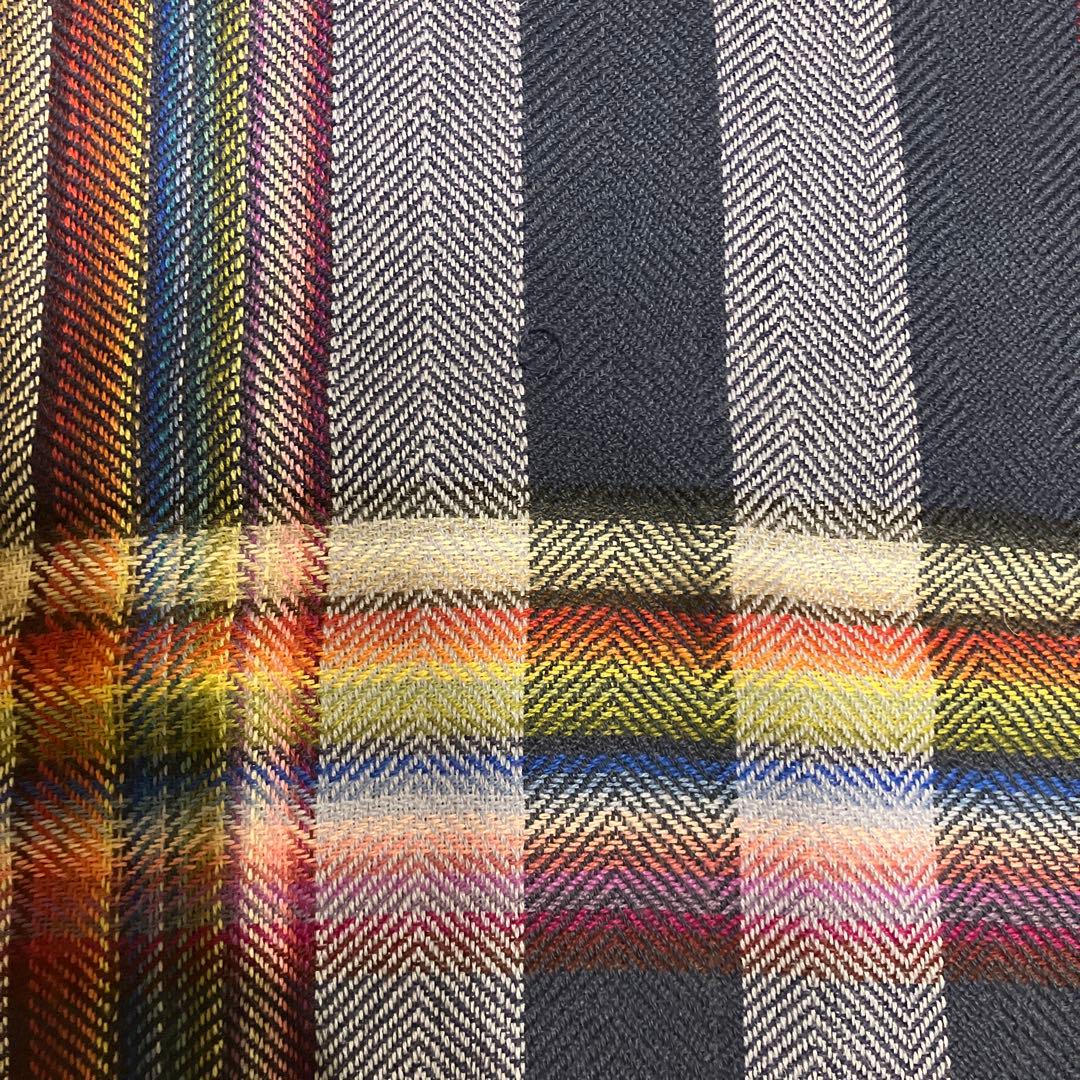 THE INOUE BROTHERS 大判アルパカマフラー ネイビー ビームス - メルカリ