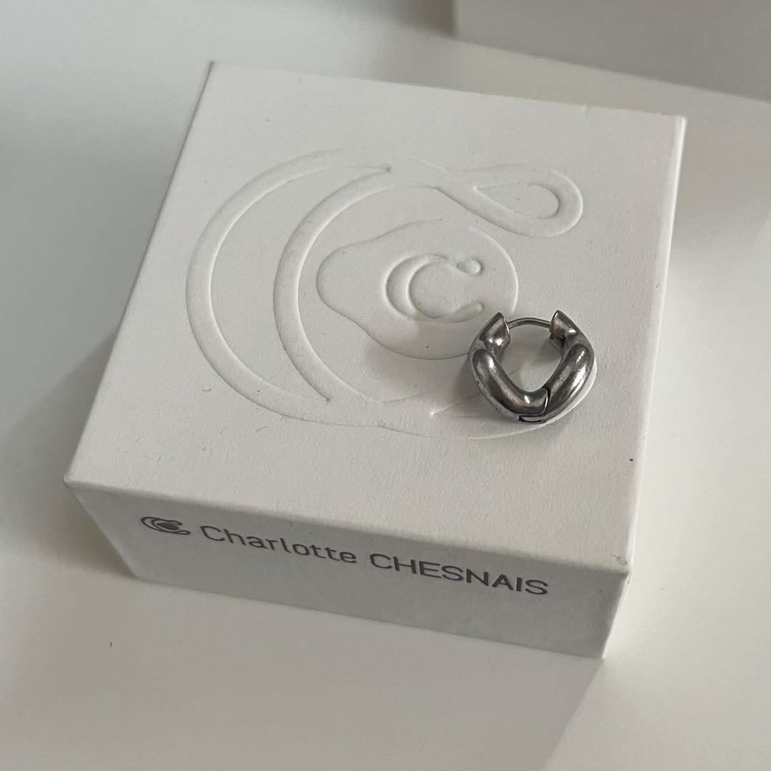 Charlotte Chesnais シルバー ピアス 片耳 ours