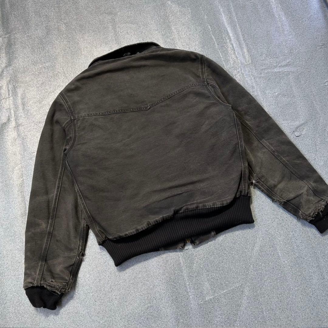 美フェード 90s US製 カーハート サンタフェジャケット 短丈 ハチノス