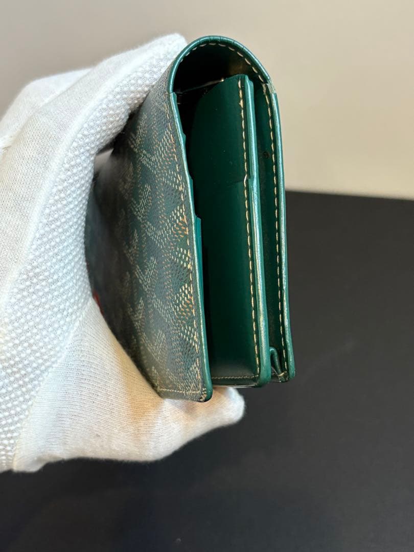 廃盤美品 】 GOYARD (ゴヤール) 長財布 マーカージュ入り - メルカリ