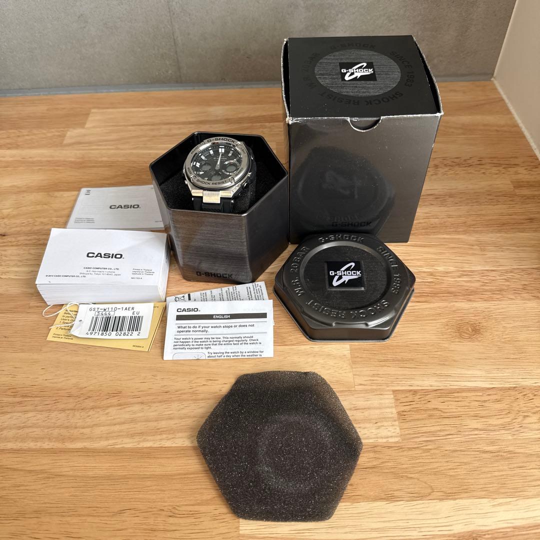 ◆CASIO G-SHOCK 5444 GST-W110-1AER ◆ GST-W110-1A