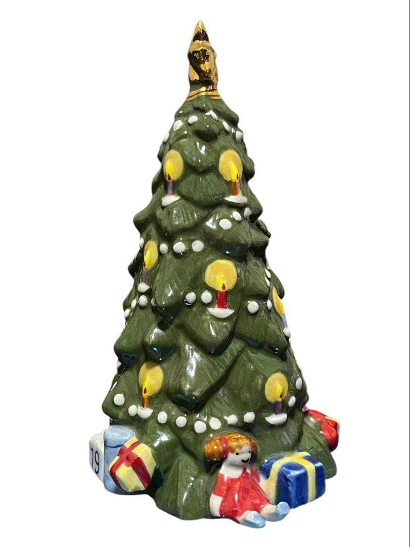希少 美品 ロイヤルコペンハーゲン クリスマスツリー 2019年 フィギュ