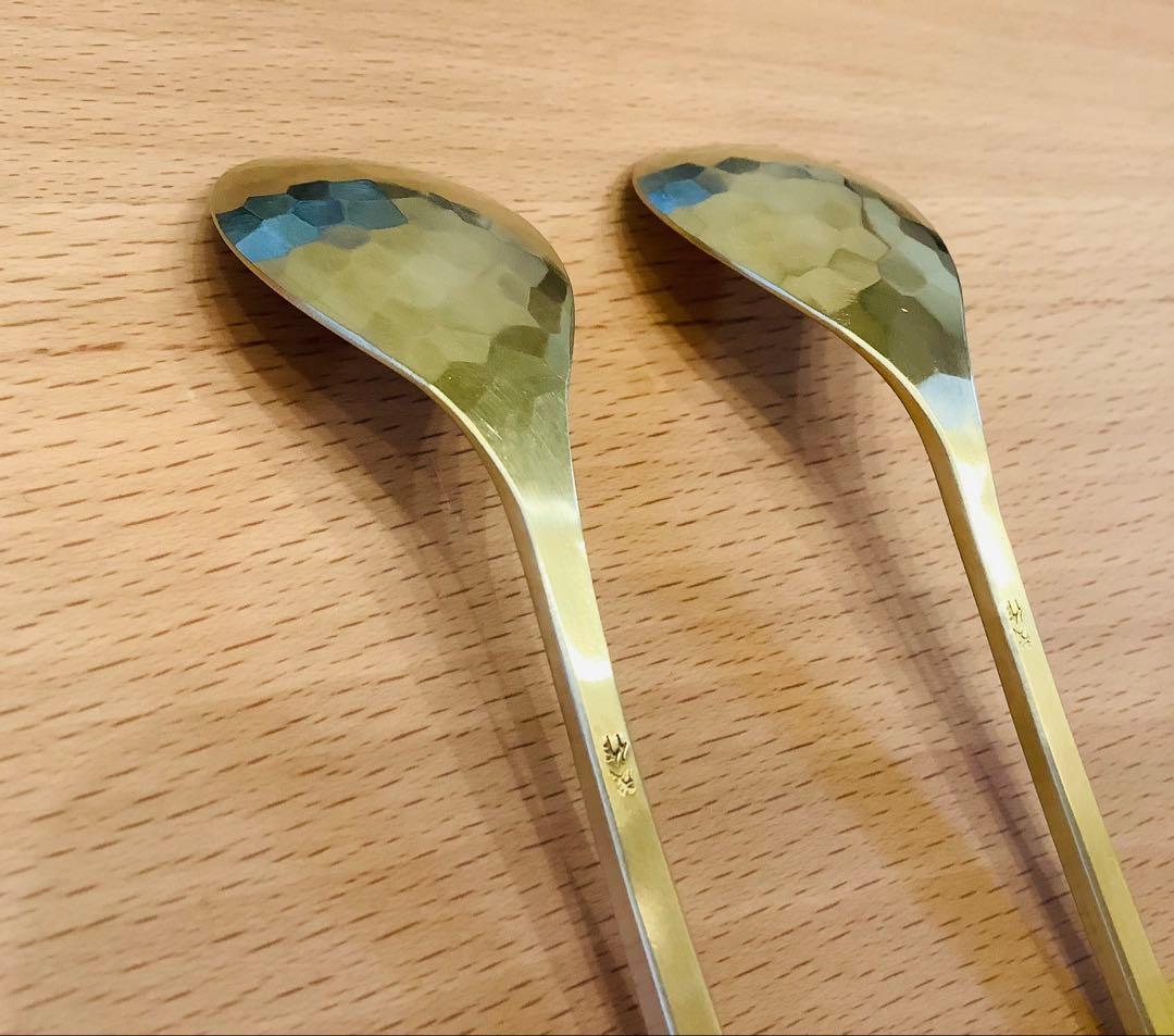 鍛金工房WESTSIDE33 寺地茂 作 真鍮 フォーク・スプーン6点 - メルカリ