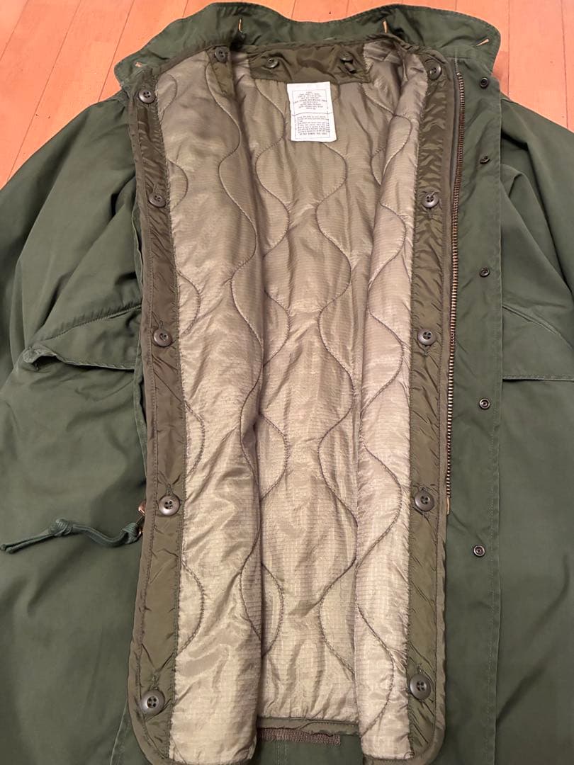 希少・美品XS】 72年 米軍実物M65 フィッシュテール 3点フルセット