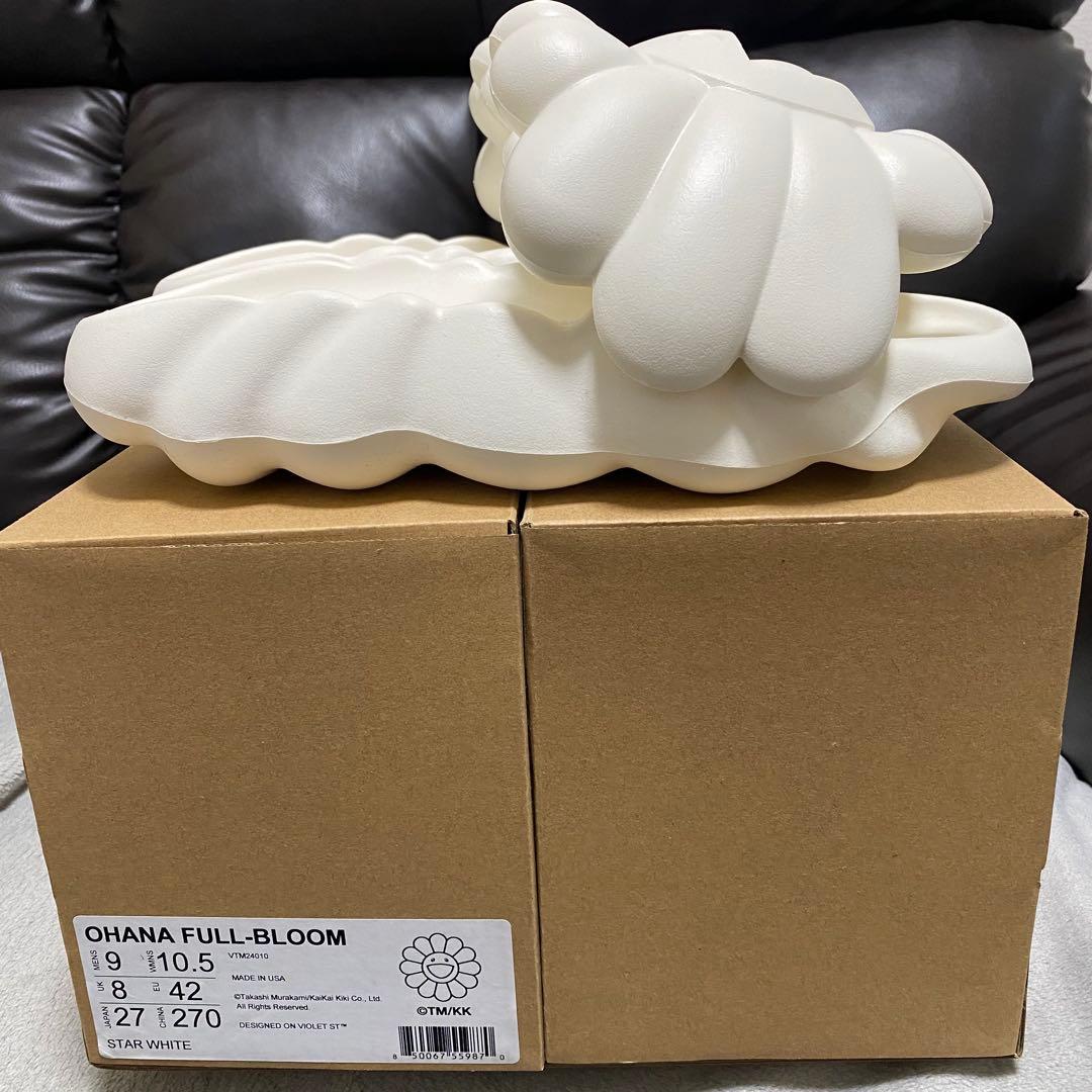 村上隆 サンダル Ohana Full-Bloom Star White - メルカリ