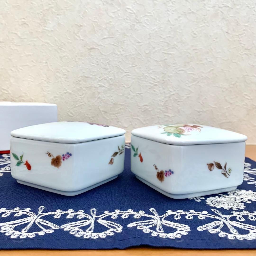 こちらはパンダ様専用です 深川製磁 豊穣 ペア蓋物 新品未使用 - メルカリ