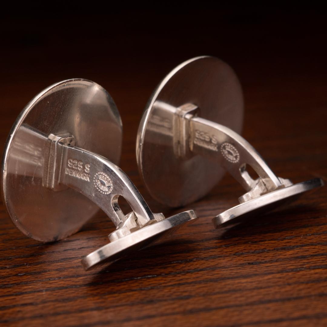 欧州王室と皇室のお墨付】箱取説有 ジョージジェンセン カフリンクス