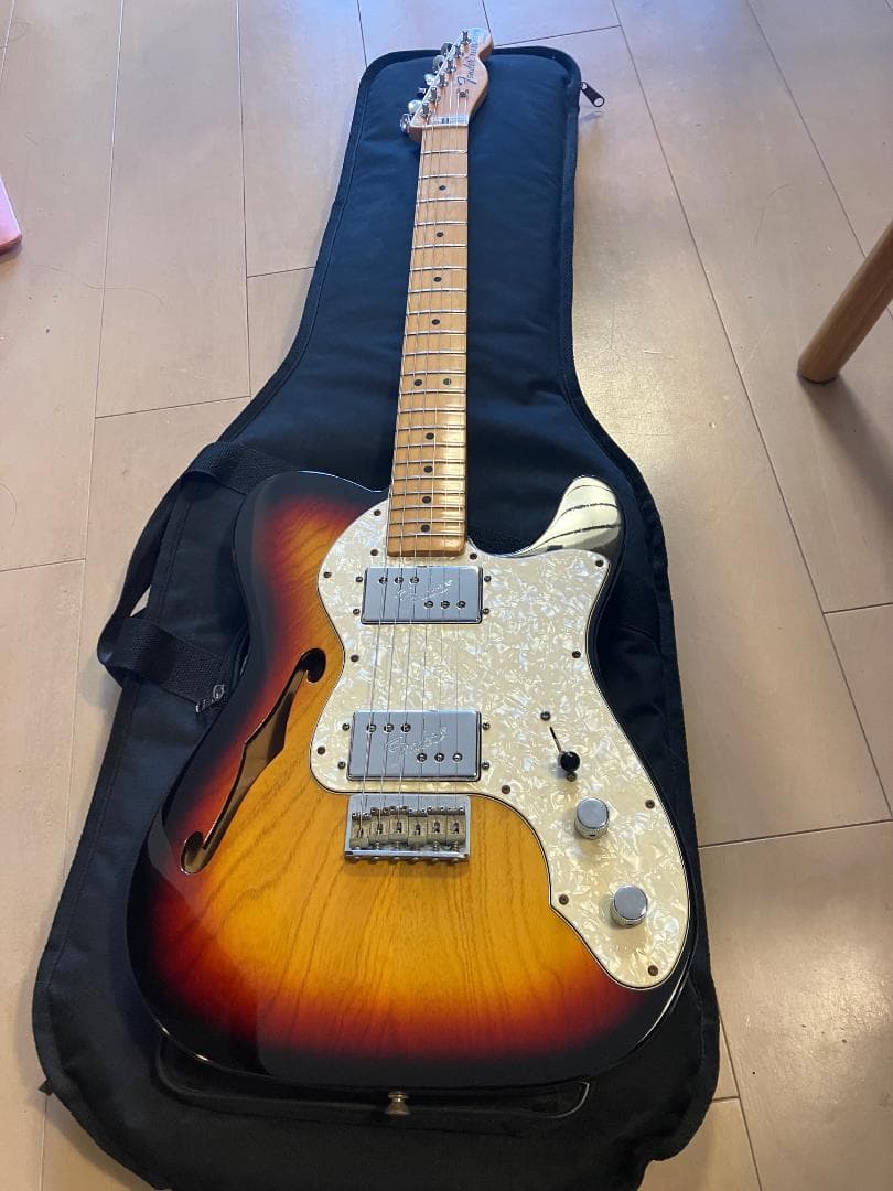 Fender Mexico Telecaster Thinline サンバースト - メルカリ