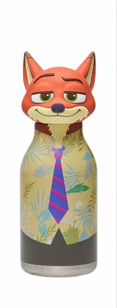 ★本日23時までの出品★ スタバ ズートピア ニック ディズニー 水筒　中国限定 中国限定 スターバックス ディズニー ズートピア ニック ステンレス