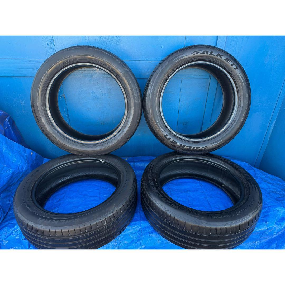 225/55/R19 99WファルケンAZENIS夏タイヤ4本セット年式23