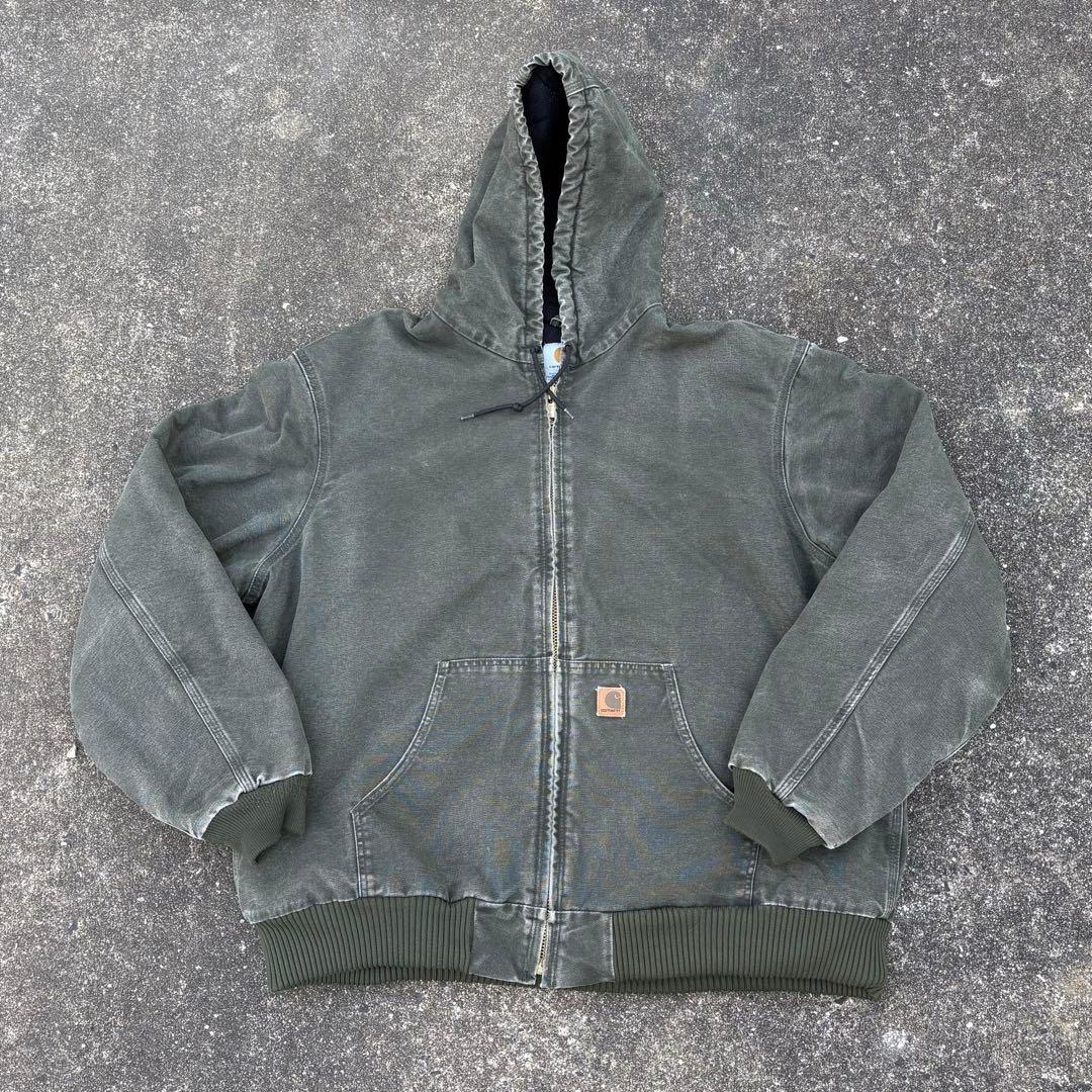 carhartt アクティブジャケット　モスグリーン Carhartt カーハート アクティブジャケット モスグリーン｜Yahoo