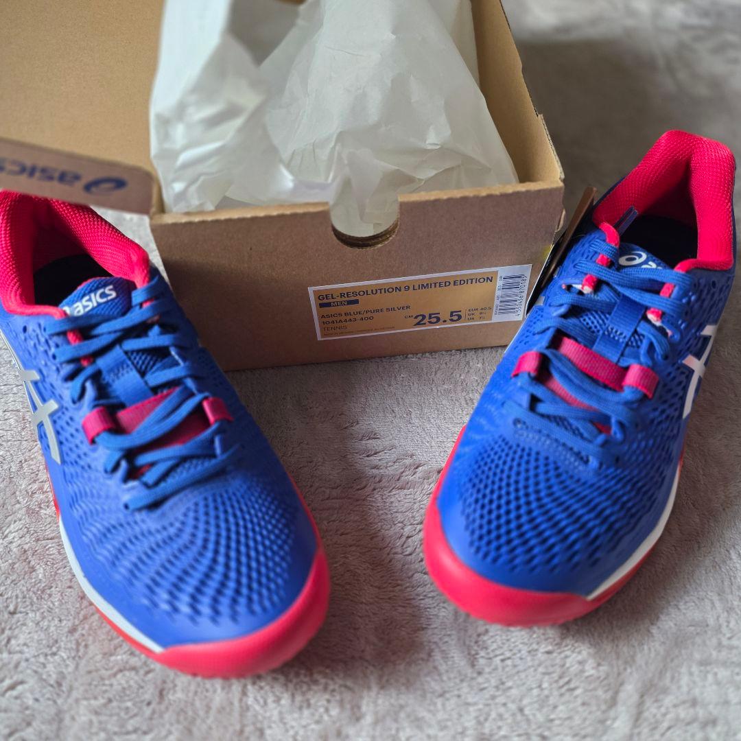 asics テニスシューズ ロンドンモデル 25.5cm 未使用品