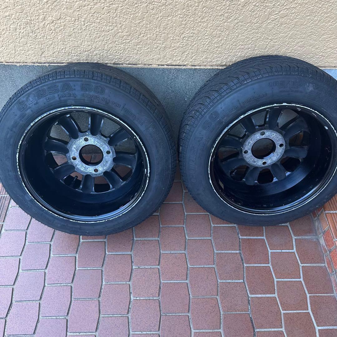 ①【当時物】RSワタナベ 14インチ 8.5J Rタイプ2本セット - メルカリ