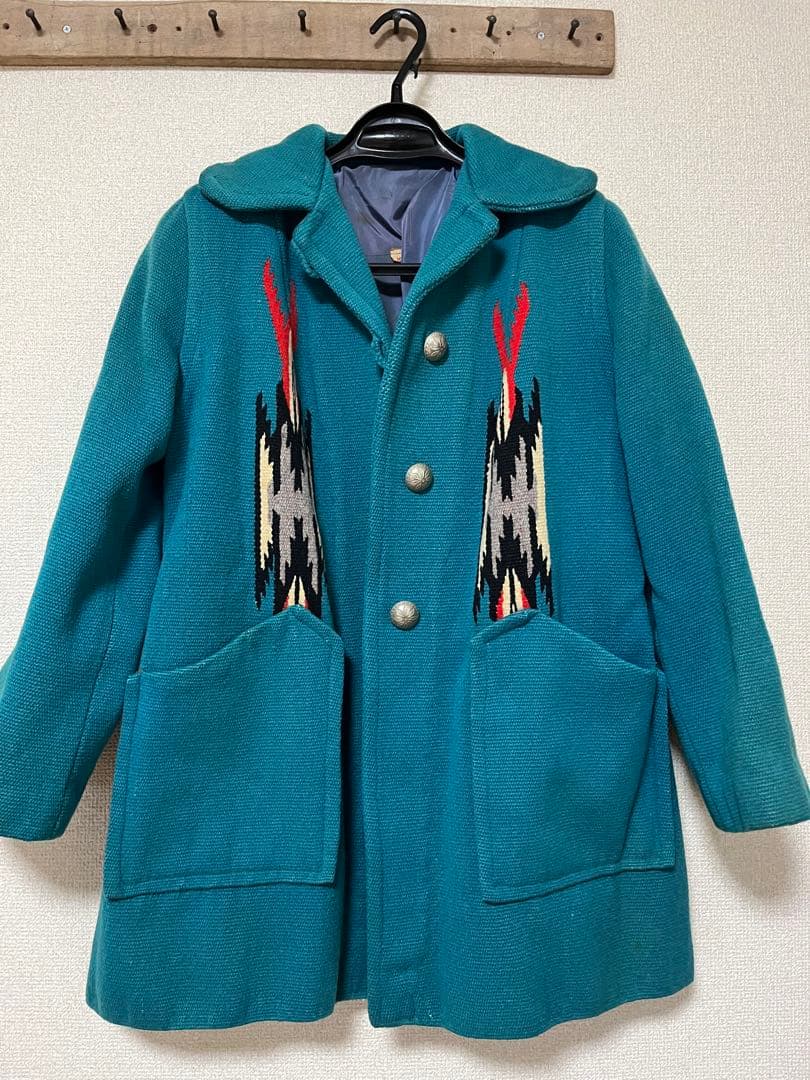 ネイティブ・アメリカンブランケットジャケット(オルテガ？) Amazon｜毛布 ネイティブアメリカン 民族柄 オルテガ柄 ブランケット