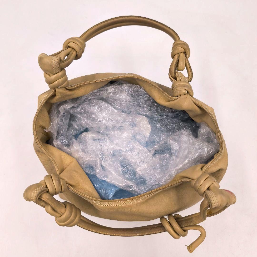 高級◎】ロエベ ハンドバッグ アナグラム 本革 ノットハンドル