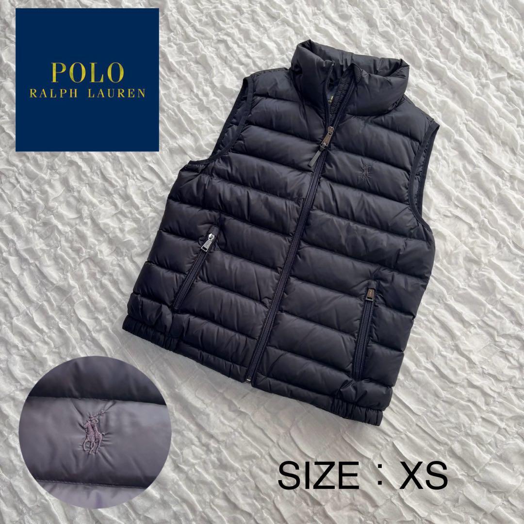 【1度着用のみ美品】 ポロラルフローレン ダウンベスト 近年モデル 刺繍ロゴ 中古・古着通販】POLO RALPH LAUREN (ポロ・ラルフローレン) ポニー