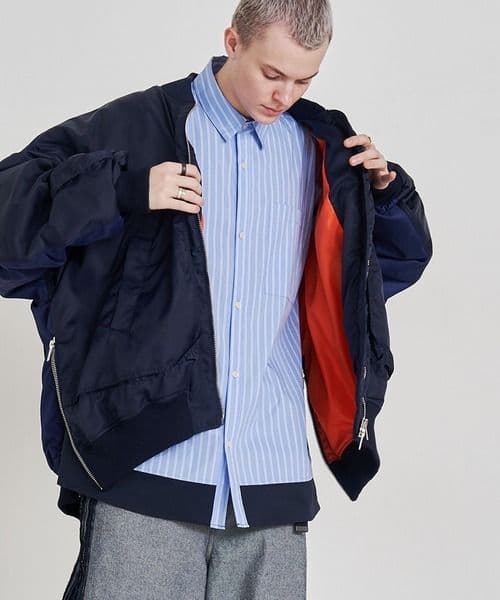 SeeSew オ―バ―スペック MA-1ジャケットLサイズ新品未使用 - メルカリ