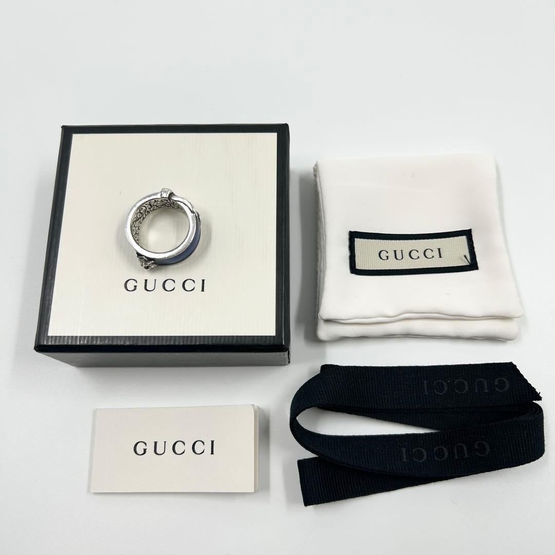 希少✨ グッチ リング キャット アラベスク ガーデン インター