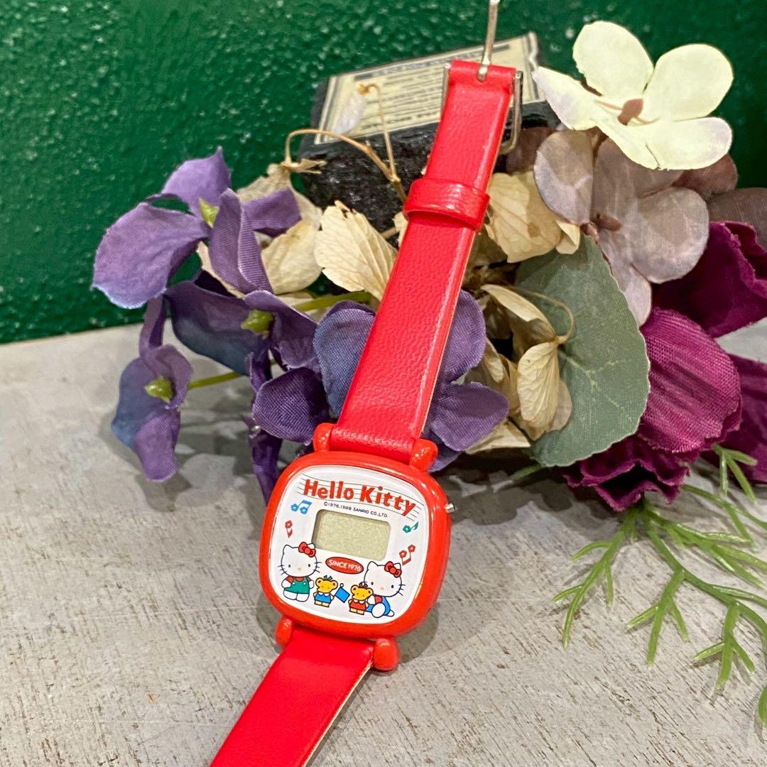 シチズン ハローキティ 1976 サンリオ 腕時計 デジタル 当時物 昭和