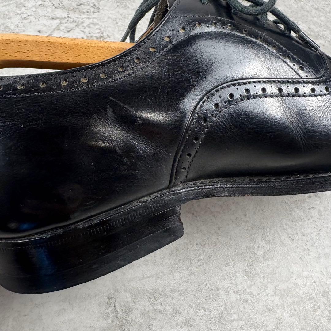 Church's チャーチ 内羽 ストレートチップ メダリオン レザーシューズ