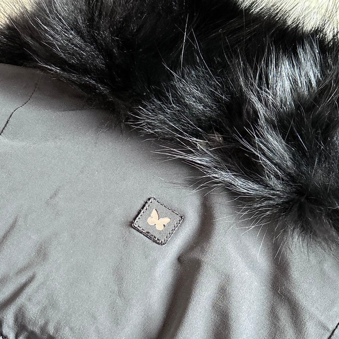 マックスマーラ ウィークエンド ファー ダウンコート 希少 サイズ50 黒